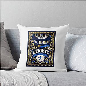 Wuthering Heights by Emily Bronte Book Cover Throw Pillow
