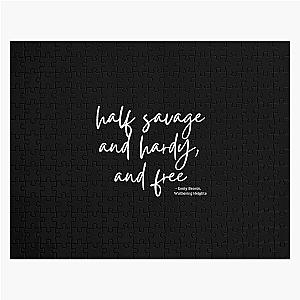 Wuthering Heights half-savage and hardy Free Jigsaw Puzzle
