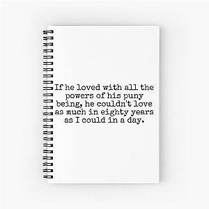 Wuthering Heights Spiral Notebook