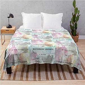 Wuthering Heights Watercolour Art Print Blanket