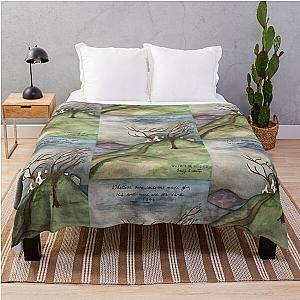 Art of Wuthering Heights by Emily Bronte Throw Blanket
becomes:
The Wuthering Heights Throw Blanket