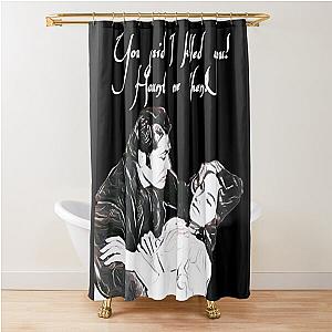 Classic Wuthering Heights with Laurence Olivier and Merle Oberon Shower Curtain