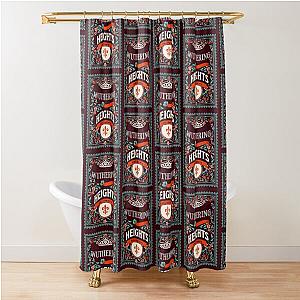 Wuthering Heights - Emily Bronte Book Cover Art Shower Curtain