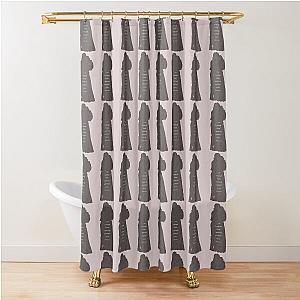Wuthering Heights by Emily Bronte love quotes Shower Curtain