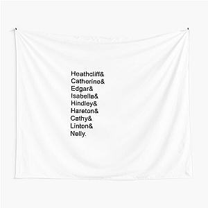 Wuthering Height Names Tapestry