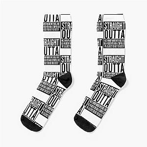 Straight Out of Wuthering Heights Socks