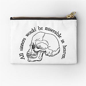 Wuthering Height Skull Zipper Pouch