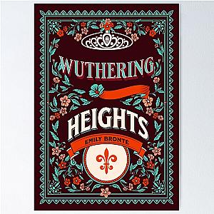 Wuthering Heights - Emily Bronte Book Cover Poster