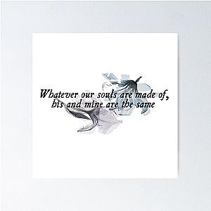 Wuthering Heights Emily Bronte Book Literary Poster