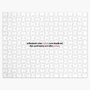 Whatever Our Souls Are Made Of - Wuthering Heights Jigsaw Puzzle