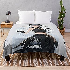 Wuthering Waves - Sanhua - Character Official Poster 2024 Throw Blanket