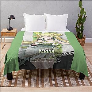 Wuthering Waves - Verina Character Official Poster Throw Blanket