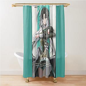 Wuthering Waves - Jianxin Character Official Poster Shower Curtain