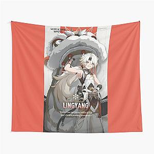 Wuthering Waves - Lingyang Character Official Poster Tapestry