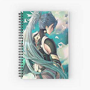 wuthering waves jiyan Spiral Notebook