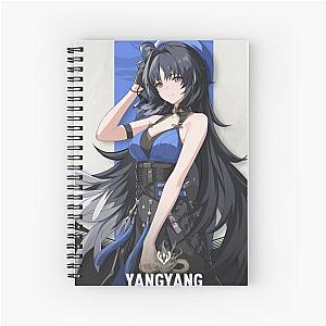 Yangyang Poster - Wuthering Waves Spiral Notebook