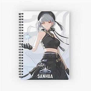 Sanhua Poster - Wuthering Waves Spiral Notebook