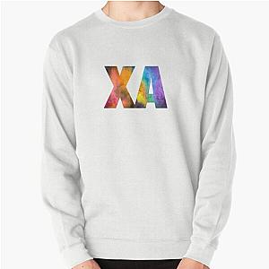 Powder Paint Pullover Sweatshirt