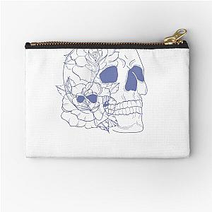 Ax Ambassadors Skull T-Shirt Paint Pouch Zipper