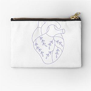 Ax Ambassadors Powder Paint Heart Zipper Pouch T-Shirt