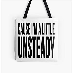 X Ambassadors Unsteady All Print Tote Bag
