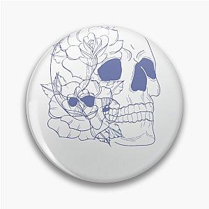Ambassadors Skull T-Shirt Powder Paint Pin