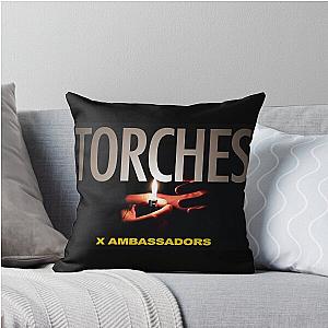 Torches Music Good Shine Fine Throw Pillow