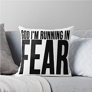 X Ambassadors - Fear Lyrics Throw Pillow