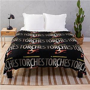 Torches Music Shine Fine X Ambassadors Logo Throw Blanket