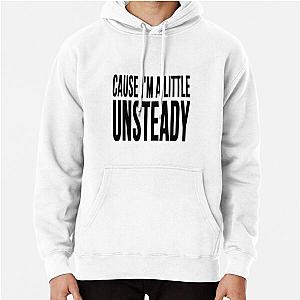 X Ambassadors Unsteady Lyrics Black Pullover Hoodie