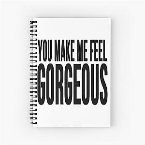 X Ambassadors - Gorgeous (Black) Spiral Notebook