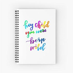 X Ambassadors Hey Child Spiral Notebook