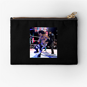 Woods Powers Up Xavier Woods Zipper Pouches