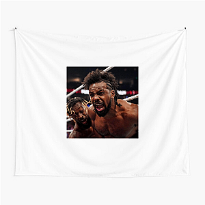 King Woods in the Building Xavier Woods Tapestries