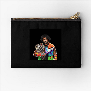 Don’t Rage, Be Like Woods Xavier Woods Zipper Pouches