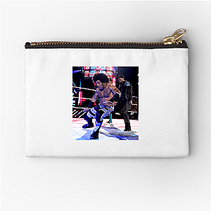 Woods Powers Up Xavier Woods Zipper Pouches