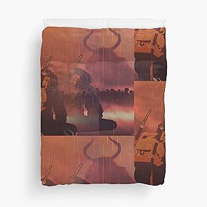 "Back to me.." Xavier Wulf influenced Art Duvet Cover