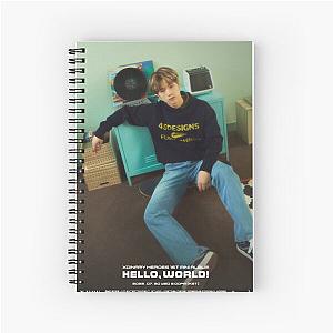 Xdinary Heroes Jungsu- Hello, World! Spiral Notebook