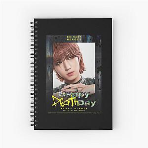 Music Vintage Xdinary Heroes Junhan Gifts Music Fan Spiral Notebook