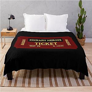 Xdinary Heroes Ticket Throw Blanket