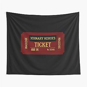 Xdinary Heroes Ticket Tapestry