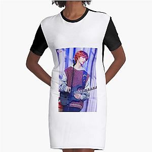 Women Men Xdinary Heroes Junhan Retro Vintage Graphic T-Shirt Dress