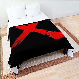 Xenoblade Chronicles Cross X Logo Red Comforter