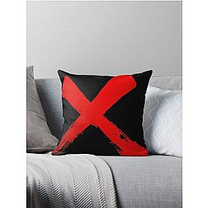 Xenoblade Chronicles Cross X Logo Red Throw Pillow