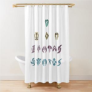 Xenoblade Chronicles X Classes   Shower Curtain