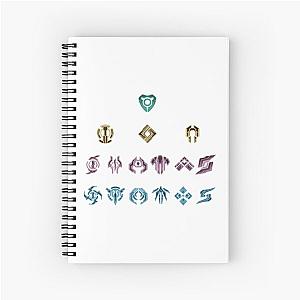 Xenoblade Chronicles X Classes   Spiral Notebook