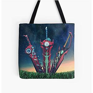 Xenoblade Chronicles Swords All Over Print Tote Bag