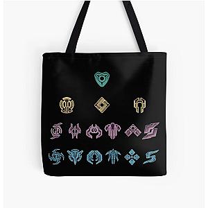 Xenoblade Chronicles X Classes All Over Print Tote Bag