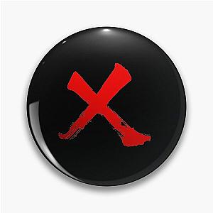 Xenoblade Chronicles Cross X Logo Red Pin