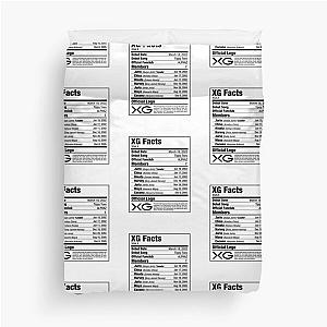 XG Kpop Nutritional Facts   Duvet Cover